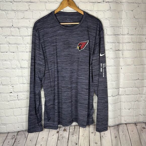Nike Arizona Cardinals NFC West Football Long Sleeve Tshirt size XL - Picture 1 of 8
